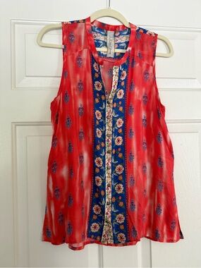 Aratta Silent Journey Eleanora Sleevless Top